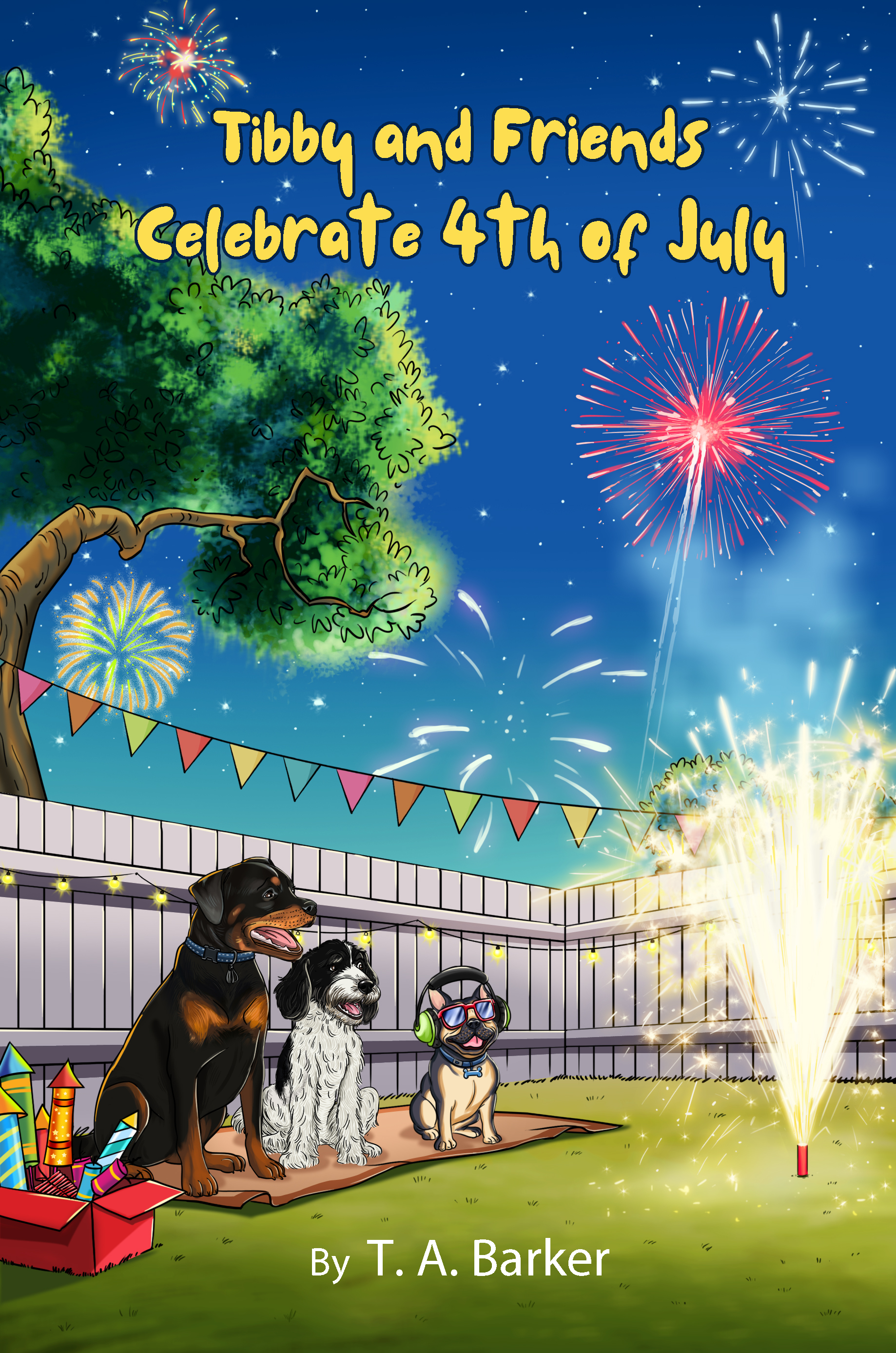 Tibby and Friends Celebrate the 4th of July